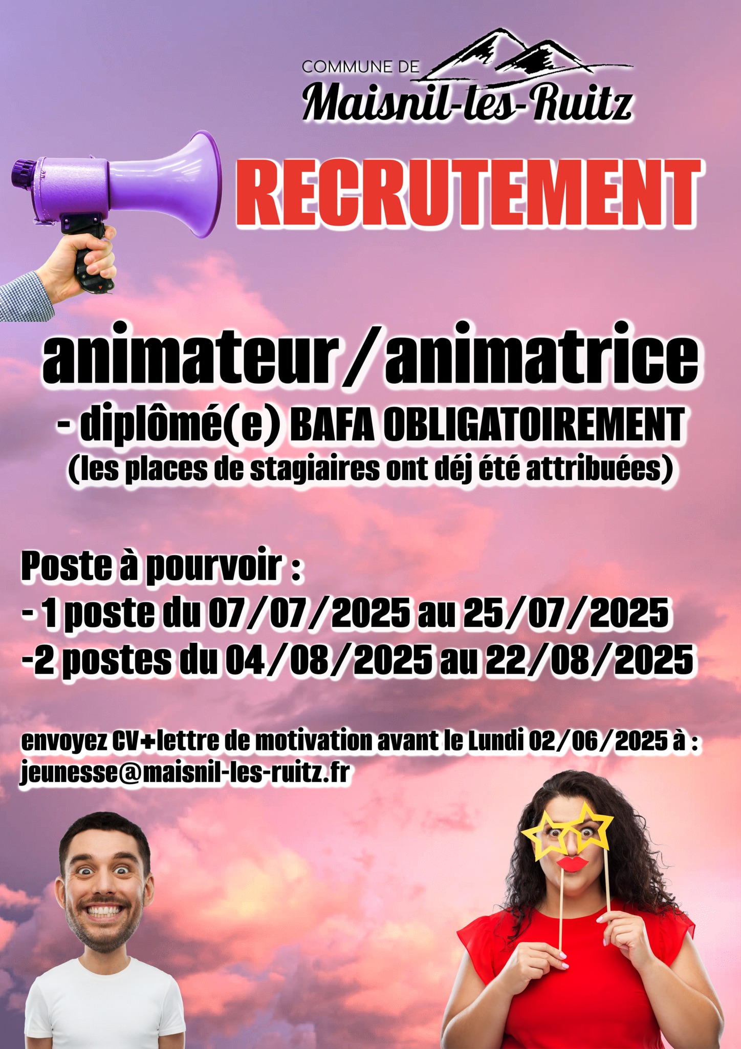ALERTE JOB !